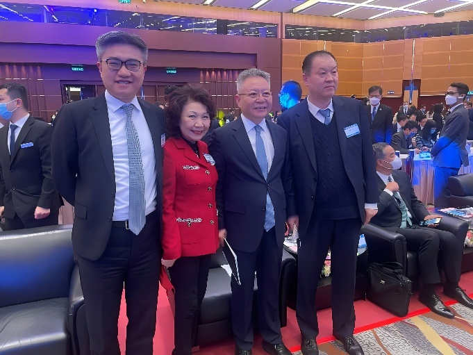時任海南省委書記、現任湖南省委書記沈曉明會見王中英董事長一行